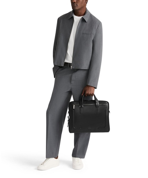 TUMI(トゥミ)の「HARRISON 「アヴォンデール」トップ・ジップ・ブリーフ(A4/PC15インチまで対応)(ビジネスバッグ・メンズ・ブラック・FREE)」の2枚目の写真