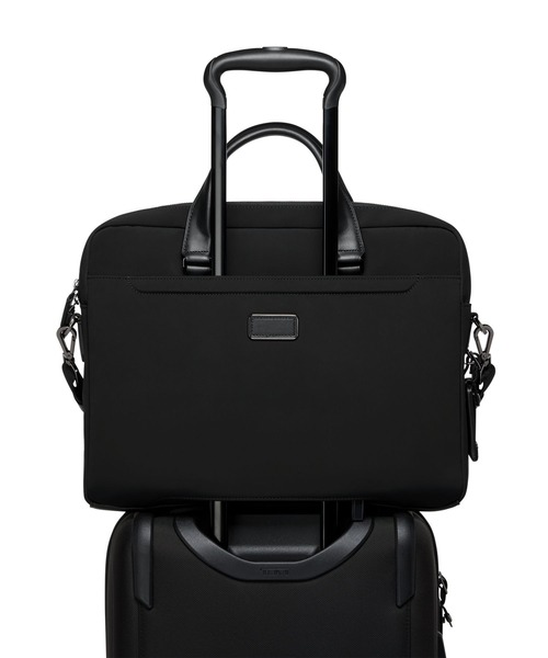TUMI(トゥミ)の「HARRISON 「アヴォンデール」トップ・ジップ・ブリーフ(A4/PC15インチまで対応)(ビジネスバッグ・メンズ・ブラック・FREE)」の5枚目の写真