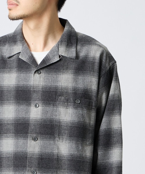 PENDLETON（ペンドルトン）の「【WEB先行予約】[PENDLETON/ペンドルトン] 別注 シングルポケット オンブレチェックボードシャツ（シャツ/ブラウス・レディース・レッド/ネイビー/グレー/グリーン/ベージュ・L/M）」の17枚目の写真