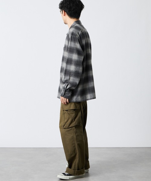 PENDLETON（ペンドルトン）の「【WEB先行予約】[PENDLETON/ペンドルトン] 別注 シングルポケット オンブレチェックボードシャツ（シャツ/ブラウス・レディース・レッド/ネイビー/グレー/グリーン/ベージュ・L/M）」の15枚目の写真