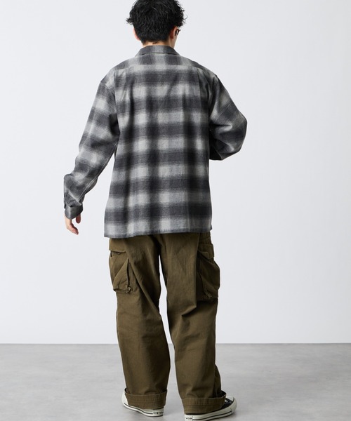 PENDLETON（ペンドルトン）の「【WEB先行予約】[PENDLETON/ペンドルトン] 別注 シングルポケット オンブレチェックボードシャツ（シャツ/ブラウス・レディース・レッド/ネイビー/グレー/グリーン/ベージュ・L/M）」の16枚目の写真