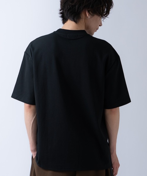 Crownor(クラウノアー)の「切り替え 半袖 Tシャツ(Tシャツ/カットソー・メンズ・ブラック/モカ/ホワイト・LARGE/MEDIUM)」の7枚目の写真