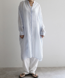 JOURNAL STANDARD LUXE | 【ARMEN】BANDED COLLAR LONG SHIRT 115cm(シャツ/ブラウス)