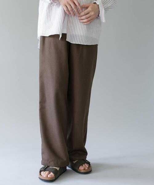 URBAN RESEARCH DOORS(アーバンリサーチドアーズ)の「ジャガードチェック イージートラウザー 26AW(その他パンツ・メンズ・チャコールグレー/ブラウン/オリーブ・MEDIUM/LARGE)」の3枚目の写真