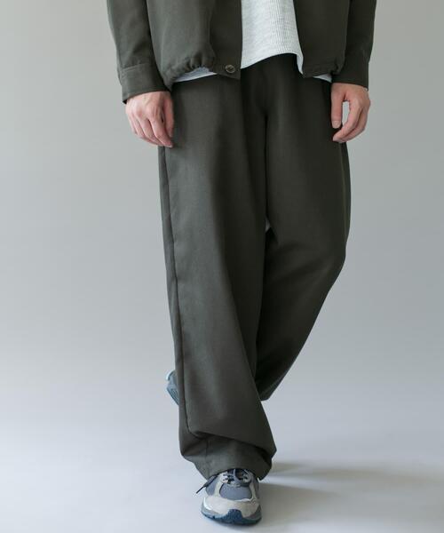 URBAN RESEARCH DOORS(アーバンリサーチドアーズ)の「ジャガードチェック イージートラウザー 26AW(その他パンツ・メンズ・チャコールグレー/ブラウン/オリーブ・MEDIUM/LARGE)」の1枚目の写真