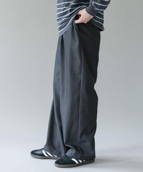 URBAN RESEARCH DOORS(アーバンリサーチドアーズ)の「ジャガードチェック イージートラウザー 26AW(その他パンツ・メンズ・チャコールグレー/ブラウン/オリーブ・MEDIUM/LARGE)」の7枚目の写真