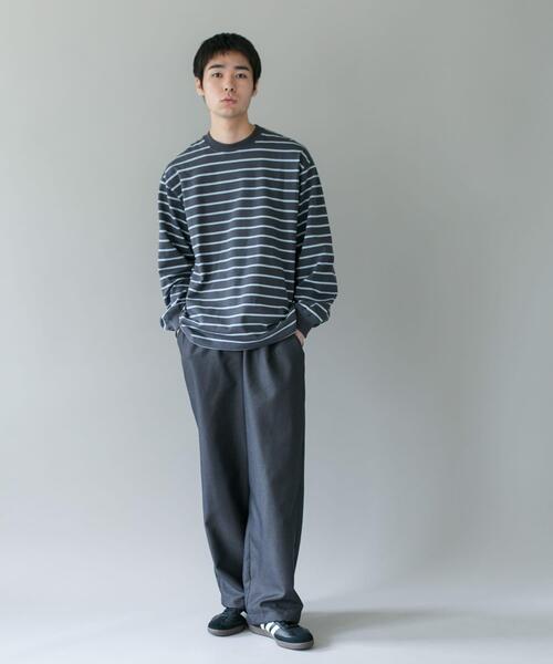 URBAN RESEARCH DOORS(アーバンリサーチドアーズ)の「ジャガードチェック イージートラウザー 26AW(その他パンツ・メンズ・チャコールグレー/ブラウン/オリーブ・MEDIUM/LARGE)」の8枚目の写真