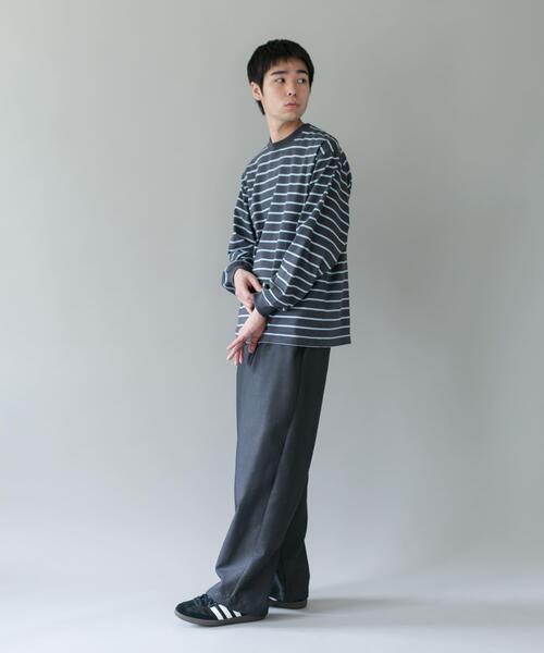 URBAN RESEARCH DOORS(アーバンリサーチドアーズ)の「ジャガードチェック イージートラウザー 26AW(その他パンツ・メンズ・チャコールグレー/ブラウン/オリーブ・MEDIUM/LARGE)」の9枚目の写真