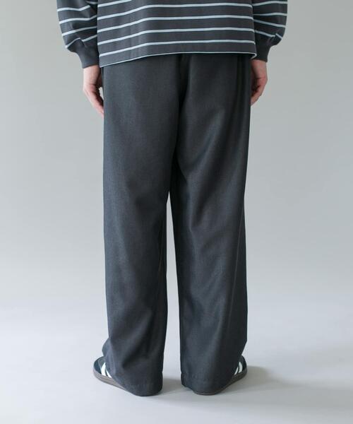 URBAN RESEARCH DOORS(アーバンリサーチドアーズ)の「ジャガードチェック イージートラウザー 26AW(その他パンツ・メンズ・チャコールグレー/ブラウン/オリーブ・MEDIUM/LARGE)」の12枚目の写真