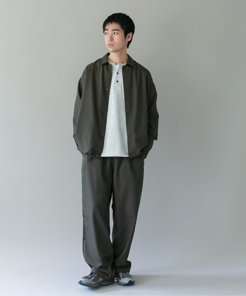 URBAN RESEARCH DOORS(アーバンリサーチドアーズ)の「ジャガードチェック イージートラウザー(その他パンツ・メンズ・チャコールグレー/ブラウン/オリーブ・MEDIUM/LARGE)」の9枚目の写真