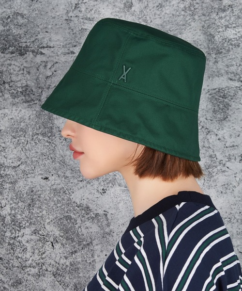 L.H.P(エルエイチピー)の「VARZAR/バザール/Stud drop over fit bucket hat(ハット・レディース・ホワイト/ブルー/グリーン/ベージュ/ブラック/グレー・F)」の5枚目の写真
