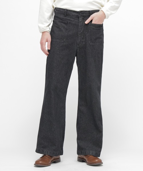 AVIREX(アヴィレックス)の「《NAVAL COLLECTION》SAILOR DENIM MOD / セーラー デニム モディファイド / AVIREX /アヴィレックス(デニムパンツ・メンズ・ブラック/インディゴブルー・LARGE/MEDIUM/X-LARGE)」の16枚目の写真
