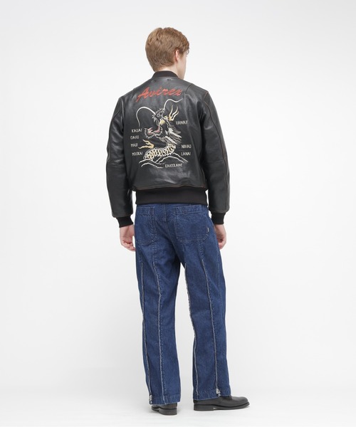 AVIREX(アヴィレックス)の「《NAVAL COLLECTION》SAILOR DENIM MOD / セーラー デニム モディファイド / AVIREX /アヴィレックス(デニムパンツ・メンズ・ブラック/インディゴブルー・LARGE/MEDIUM/X-LARGE)」の5枚目の写真