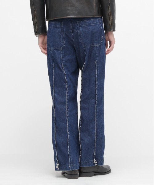 AVIREX(アヴィレックス)の「《NAVAL COLLECTION》SAILOR DENIM MOD / セーラー デニム モディファイド / AVIREX /アヴィレックス(デニムパンツ・メンズ・ブラック/インディゴブルー・LARGE/MEDIUM/X-LARGE)」の7枚目の写真