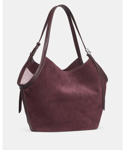 kate spade new york(ケイトスペード ニューヨーク)の「デコ スエード チューリップ トート バッグ(トートバッグ・レディース・パープル・ONESIZE)」の3枚目の写真