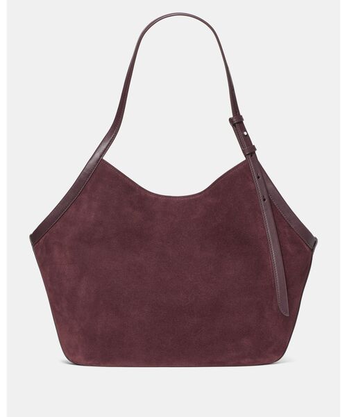 kate spade new york(ケイトスペード ニューヨーク)の「デコ スエード チューリップ トート バッグ(トートバッグ・レディース・パープル・ONESIZE)」の4枚目の写真