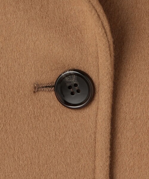 NOLLEY’S(ノーリーズ)の「【一部WEB限カラー】ウールカシミヤダブルブレストコート(ピーコート・レディース・ネイビー/ライトグレー/ブラウン/キャメル・36/38)」の14枚目の写真