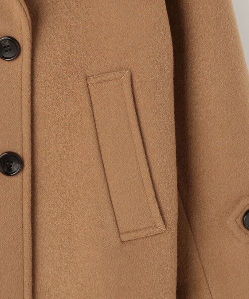 NOLLEY’S(ノーリーズ)の「【一部WEB限カラー】ウールカシミヤダブルブレストコート(ピーコート・レディース・ネイビー/ライトグレー/ブラウン/キャメル・36/38)」の15枚目の写真