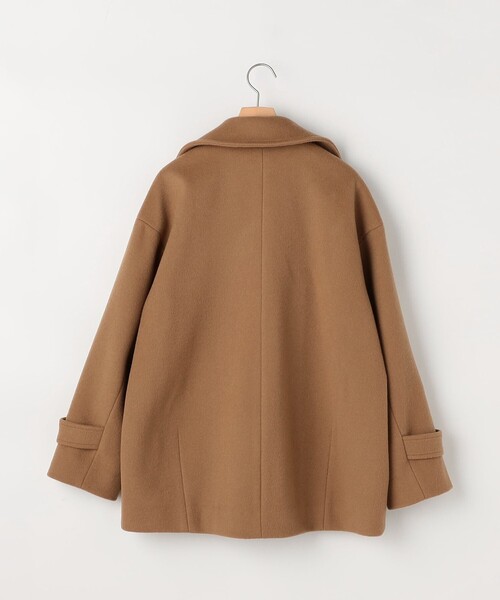 NOLLEY’S(ノーリーズ)の「【一部WEB限カラー】ウールカシミヤダブルブレストコート(ピーコート・レディース・ネイビー/ライトグレー/ブラウン/キャメル・36/38)」の18枚目の写真