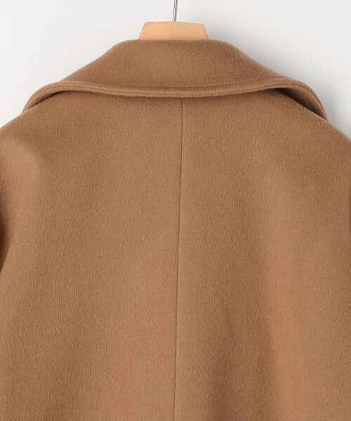 NOLLEY’S(ノーリーズ)の「【一部WEB限カラー】ウールカシミヤダブルブレストコート(ピーコート・レディース・ネイビー/ライトグレー/ブラウン/キャメル・36/38)」の19枚目の写真