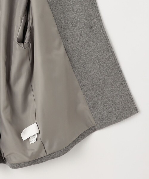 NOLLEY’S(ノーリーズ)の「【一部WEB限カラー】ウールカシミヤダブルブレストコート(ピーコート・レディース・ネイビー/ライトグレー/ブラウン/キャメル・36/38)」の22枚目の写真