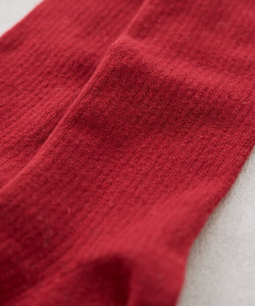 mystic(ミスティック)の「カラーソックス(ソックス/靴下・レディース・レッド・ONE SIZE)」の10枚目の写真
