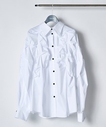 RUMCHE（ラムシェ）の「Snowflake Cotton Shirt / スノーフレークコットンシャツ（シャツ/ブラウス）」