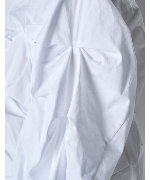 RUMCHE(ラムシェ)の「Snowflake Cotton Shirt / スノーフレークコットンシャツ(シャツ/ブラウス・レディース・ホワイト/ブラック・FREE)」の16枚目の写真