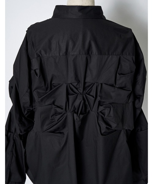 RUMCHE(ラムシェ)の「Snowflake Cotton Shirt / スノーフレークコットンシャツ(シャツ/ブラウス・レディース・ホワイト/ブラック・FREE)」の9枚目の写真