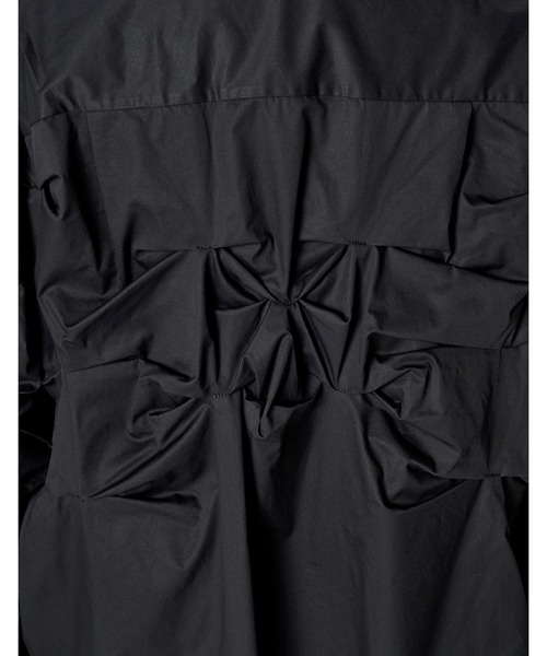 RUMCHE(ラムシェ)の「Snowflake Cotton Shirt / スノーフレークコットンシャツ(シャツ/ブラウス・レディース・ホワイト/ブラック・FREE)」の8枚目の写真