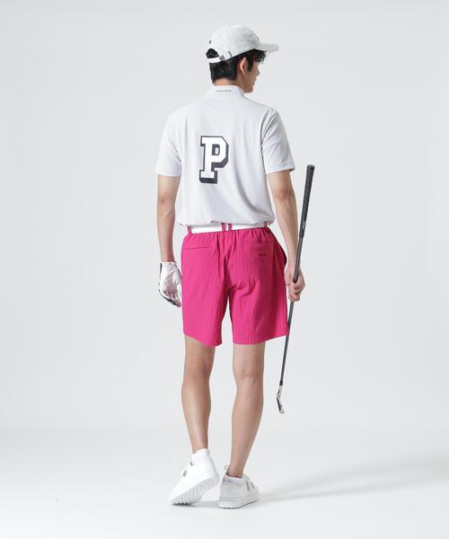 PEARLY GATES(パーリーゲイツ)の「ソルケア45Gカノコ半袖モックネックカットソー(Tシャツ/カットソー・メンズ・グリーン/グレー/ホワイト/ネイビー・LARGE/MEDIUM/X-LARGE/XX-LARGE/SMALL)」の5枚目の写真