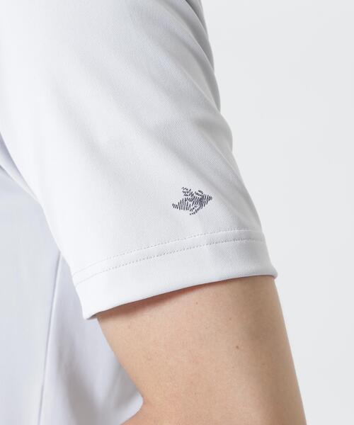 PEARLY GATES(パーリーゲイツ)の「ソルケア45Gカノコ半袖モックネックカットソー(Tシャツ/カットソー・メンズ・グリーン/グレー/ホワイト/ネイビー・LARGE/MEDIUM/X-LARGE/XX-LARGE/SMALL)」の13枚目の写真