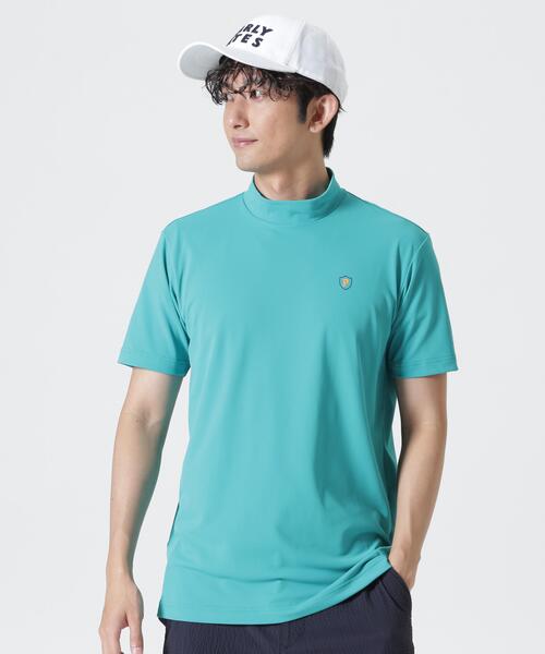 PEARLY GATES(パーリーゲイツ)の「ソルケア45Gカノコ半袖モックネックカットソー(Tシャツ/カットソー・メンズ・グリーン/グレー/ホワイト/ネイビー・LARGE/MEDIUM/X-LARGE/XX-LARGE/SMALL)」の17枚目の写真