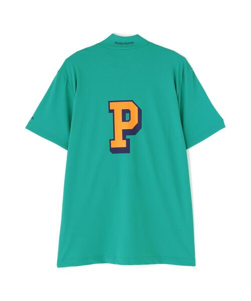 PEARLY GATES(パーリーゲイツ)の「ソルケア45Gカノコ半袖モックネックカットソー(Tシャツ/カットソー・メンズ・グリーン/グレー/ホワイト/ネイビー・LARGE/MEDIUM/X-LARGE/XX-LARGE/SMALL)」の20枚目の写真