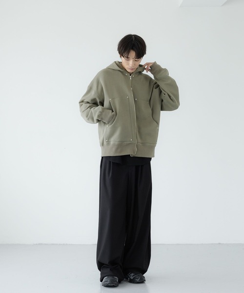LOWRYS FARM(ローリーズファーム)の「【LFM(U)】TR2タックバルーンワイドパンツ 1067146(その他パンツ・メンズ・グレー/ブラック/ブラウン/ブラック系その他・MEDIUM/LARGE/SMALL)」の5枚目の写真