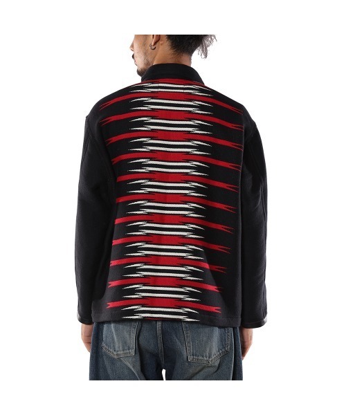 CALEE(キャリー)の「NATIVE BLANKET SWINGTOP(その他アウター・メンズ・ブラック・SMALL/XX-LARGE/X-LARGE/LARGE/MEDIUM)」の2枚目の写真