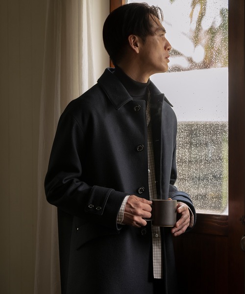 ADAM ET ROPE'(アダムエロペ)の「アソートビッグシルエットレギュラーカラーシャツ(シャツ/ブラウス・メンズ・ダークブラウン/ベージュ/ブラック系その他/ベージュ系その他/ブラック系その他3・M/L)」の6枚目の写真