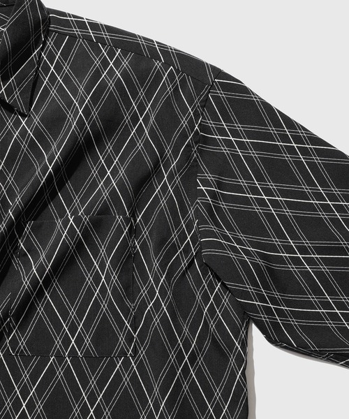 ADAM ET ROPE'(アダムエロペ)の「アソートビッグシルエットレギュラーカラーシャツ(シャツ/ブラウス・メンズ・ダークブラウン/ベージュ/ブラック系その他/ベージュ系その他/ブラック系その他3・M/L)」の16枚目の写真