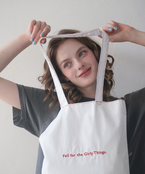 LE TALON(ルタロン)の「《/WEB+一部店舗限定》Le decore / ル デコレ darling tote bag(トートバッグ・レディース・ホワイト/ピンク/レモンイエロー・FREE)」の22枚目の写真
