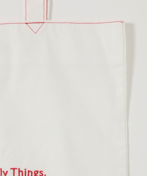 LE TALON(ルタロン)の「《/WEB+一部店舗限定》Le decore / ル デコレ darling tote bag(トートバッグ・レディース・ホワイト/ピンク/レモンイエロー・FREE)」の11枚目の写真
