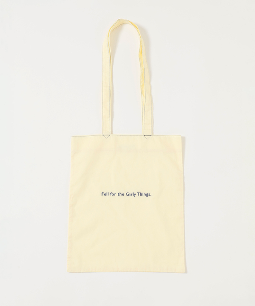 LE TALON(ルタロン)の「《/WEB+一部店舗限定》Le decore / ル デコレ darling tote bag(トートバッグ・レディース・ホワイト/ピンク/レモンイエロー・FREE)」の16枚目の写真