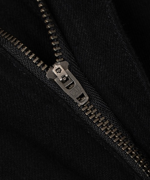 LAD MUSICIAN(ラッドミュージシャン)の「11.5oz DENIM FLARE DRAPE PANTS(デニムパンツ・メンズ・ブラック・46/44/42)」の7枚目の写真