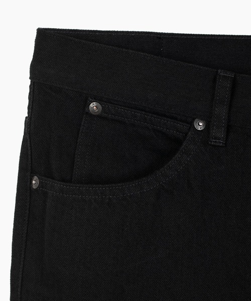 LAD MUSICIAN(ラッドミュージシャン)の「11.5oz DENIM FLARE DRAPE PANTS(デニムパンツ・メンズ・ブラック・46/44/42)」の8枚目の写真