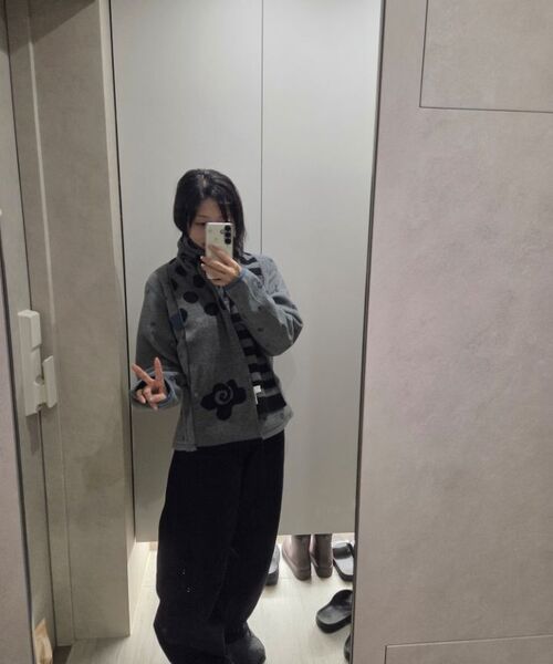 MUSINSA STANDARD WOMAN（ムシンサスタンダードウーマン）の「[オヘシオコラボ] コットンカーブパンツ [ブラック]（その他パンツ・レディース・その他・X-SMALL/SMALL/MEDIUM/LARGE）」の11枚目の写真