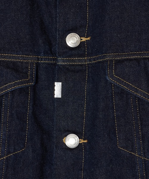 CRIMIE(クライミー)の「BRON FREE SELVEDGE ONE WASH DENIM TYPE III JACKET - INDIGO MADE IN JAPAN(デニムジャケット・メンズ・インディゴブルー・XXL/XL/L/M/S)」の10枚目の写真