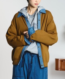 GENE HEAVENS | GENE HEAVENS/KNIT x DENIM CARDIGAN(ニット/セーター)