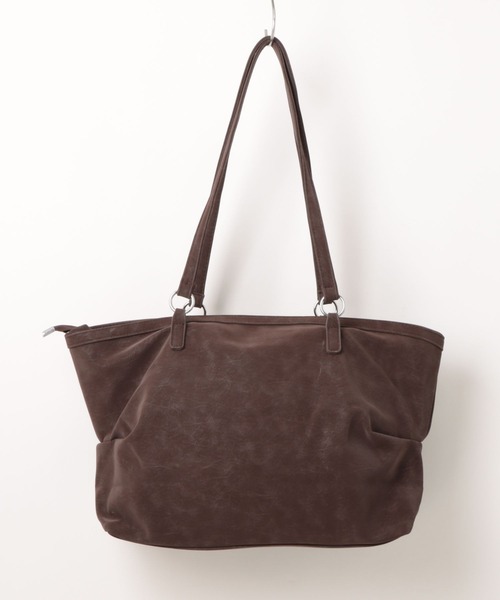 apres jour mignon(アプレジュールミニョン)の「【apresjour mignon×ARIAZ】ベルトデザイントートバッグ(トートバッグ・レディース・ダークブラウン/ブラック/アイボリー・ONESIZE)」の4枚目の写真