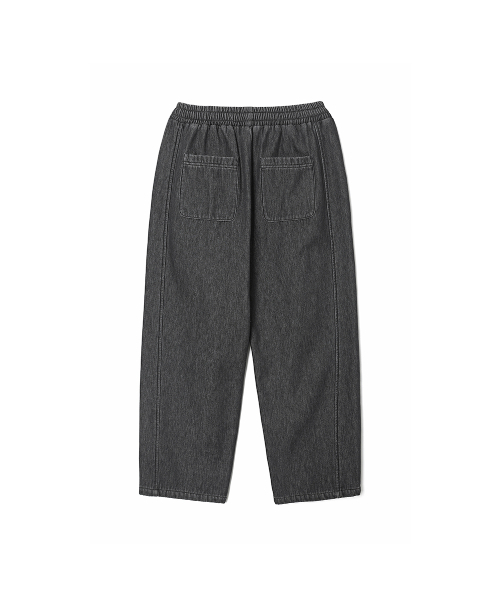 ADHOC（アドホック）の「メンズ バルーンフィット デニムパンツ (ブラック) (HCBDP11)（デニムパンツ・メンズ・その他・76/81）」の2枚目の写真