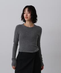 YLEVE / CASHMERE SILK KNIT PULL OVER