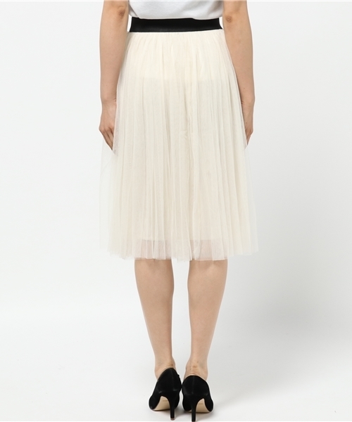 coca（coca）（コカ）の「ふんわりチュールスカート（スカート・レディース・グレー/ネイビー/アイボリー/ブラック/カーキ/ライトグレー・ONESIZE/ONE SIZE）」の18枚目の写真